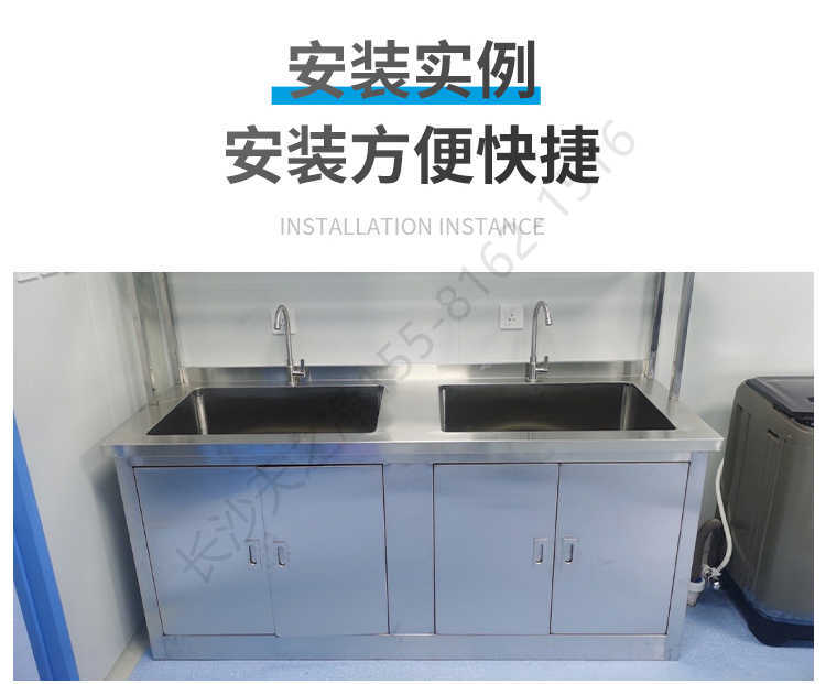 戶外不銹鋼洗手池圖片大全-安裝實例