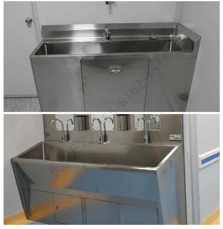 戶外不銹鋼洗手池圖片大全-安裝效果