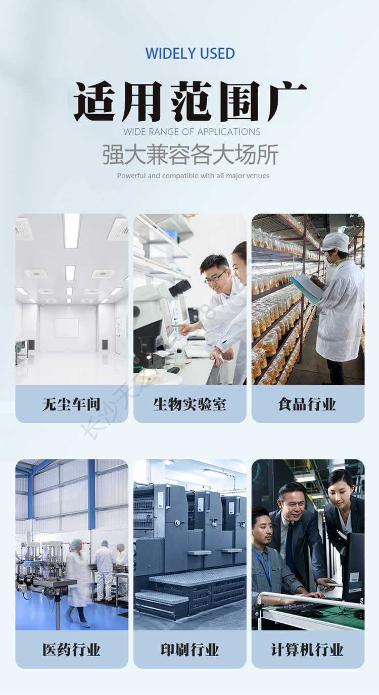 長沙天之凈工業(yè)FFU過濾粉塵-使用范圍