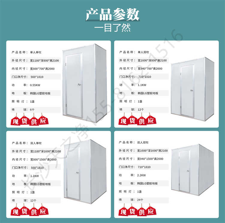 長(zhǎng)沙天之凈凈化板風(fēng)淋室-產(chǎn)品參數(shù)