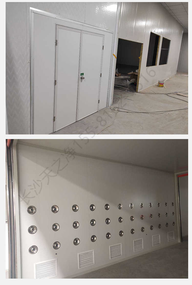 長沙天之凈無塵車間凈化板風(fēng)淋室-安裝效果