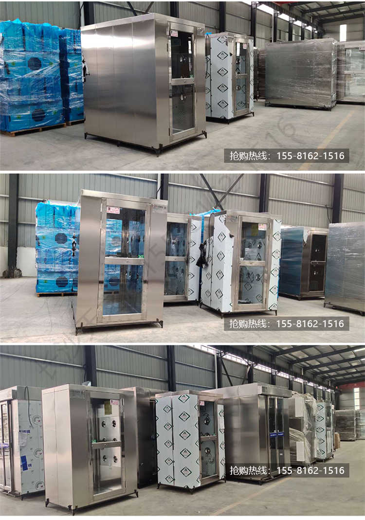 長(zhǎng)沙天之凈201/304不銹鋼平移門(mén)風(fēng)淋室-廠家實(shí)拍